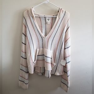 Billabong striped sweater new
